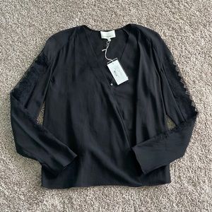 Phillip Lim Black Lace Blouse